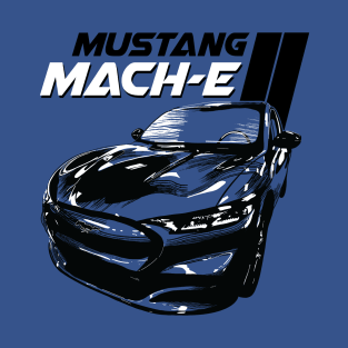 Mustang Mach-E Retro Design T-Shirt