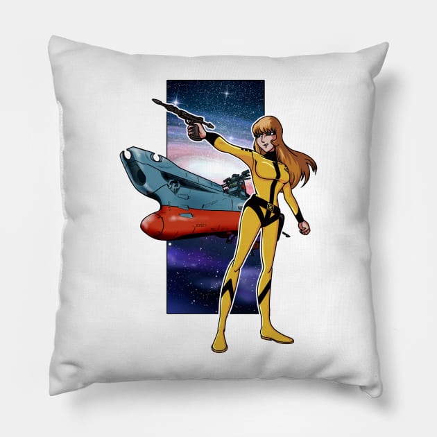 Nova of the Star Force Pillow by Doc Multiverse Designs