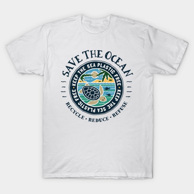 Save the Ocean Organic Cotton T-shirt – Good For Sunday