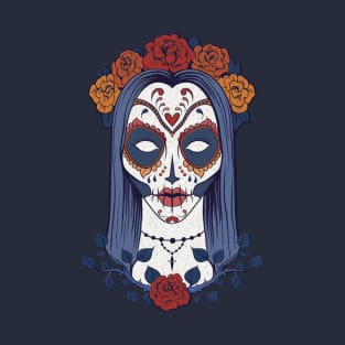 La Catrina Azul T-Shirt