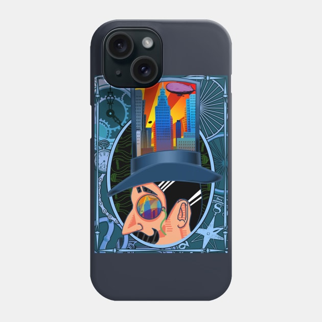 The Man Who Couldn't Dream Phone Case by SquareDog