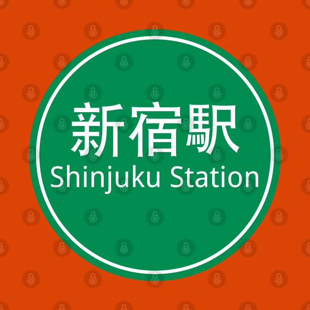 Shinjuku Station Round by hanoded