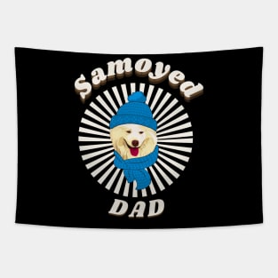 Samoyed dad Tapestry