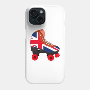 Roller Skating United Kingdom Phone Case