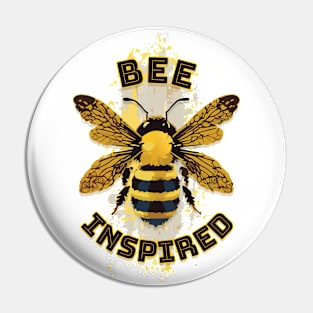 Bee Inspired Pin