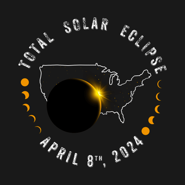 Total Solar Eclipse 2024 by Wintrly