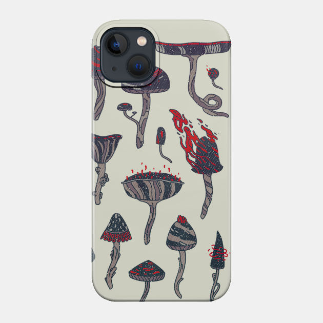 Magic Mushrooms - Mushroom - Phone Case