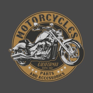 California Motorcycles Parts & Accessories T-Shirt