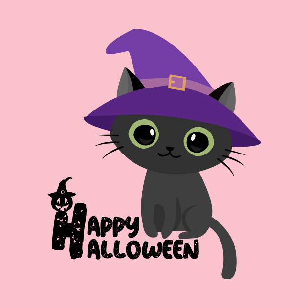 Happy Halloween Witch Cat Halloween Onesie Teepublic