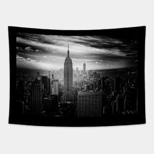 Manhattan skyline New York Tapestry