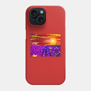 Sunset Field Phone Case