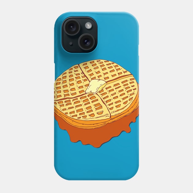 Waffle Me This Phone Case by minniemorrisart