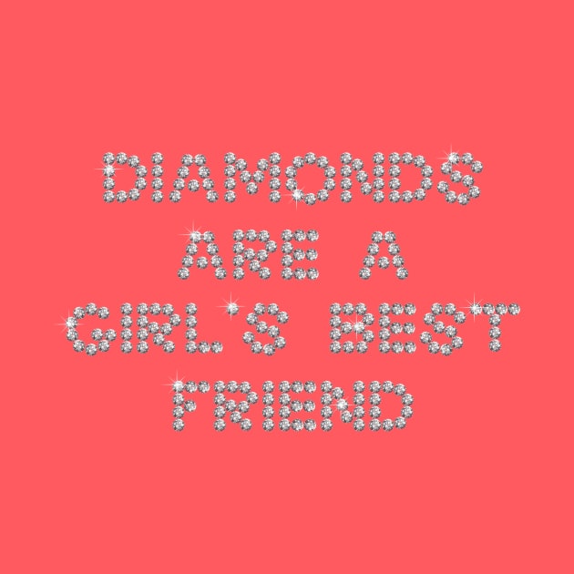 Diamonds are a girl's best friend by ElleNico Art & Design