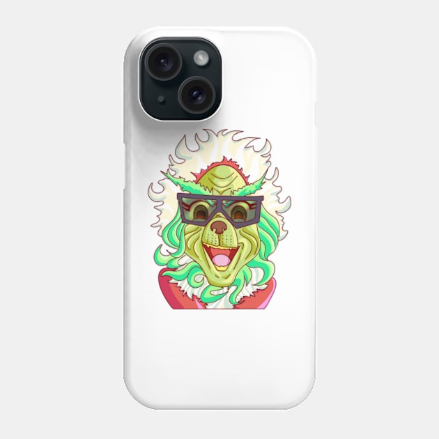 The Grinch - Joyful and Triumphant Phone Case by MorenoArtwork