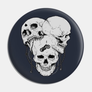 Skull Bastards Pin