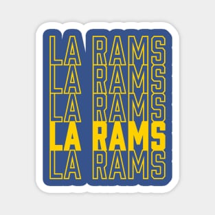 LA RAMS Magnet