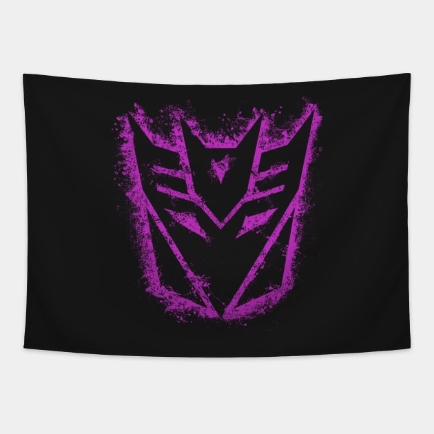 splatter decepticon Tapestry by ViniciusAssis