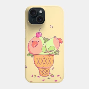 Mango Ice Scream Birbs Phone Case