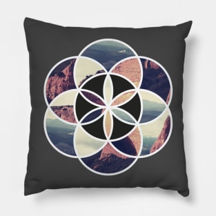 Geometric Landscape Pillow