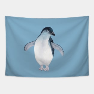 Baby Blue Penguin Tapestry