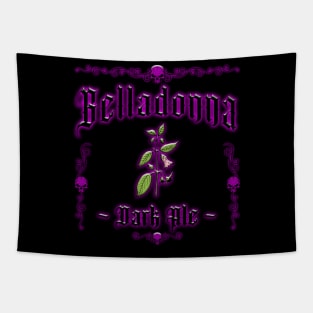 HOMICIDAL BEVERAGES - BELLADONNA DARK ALE Tapestry