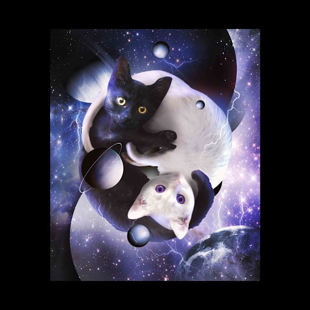 Cosmic Yin Yang Cats by Random Galaxy