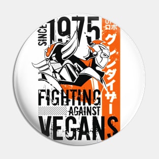 046 Grendizer Retro Vegan Pin