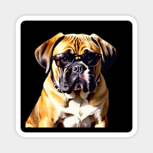 BULLMASTIFF WATERCOLOR STYLE Magnet