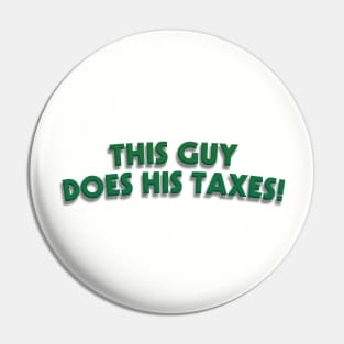 this guy does his taxes Pin