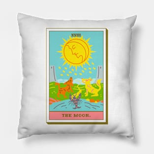 XVIII - The Moon - Tarot Card Pillow