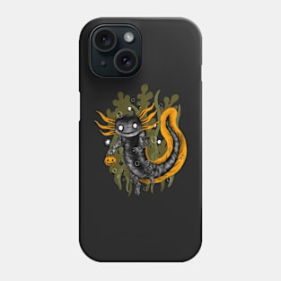 Horror Axolotl Phone Case