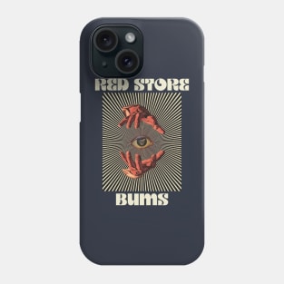 Hand Eyes Red Srore Bums Phone Case