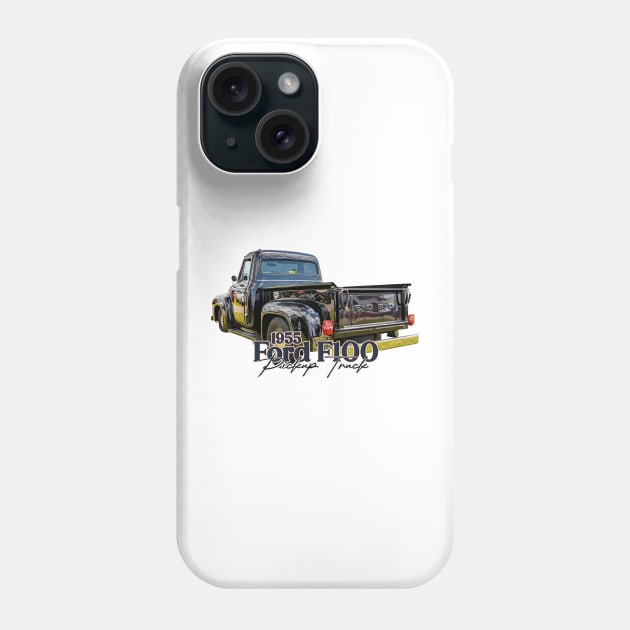 1955 Ford F100 Pickup Truck Phone Case by Gestalt Imagery