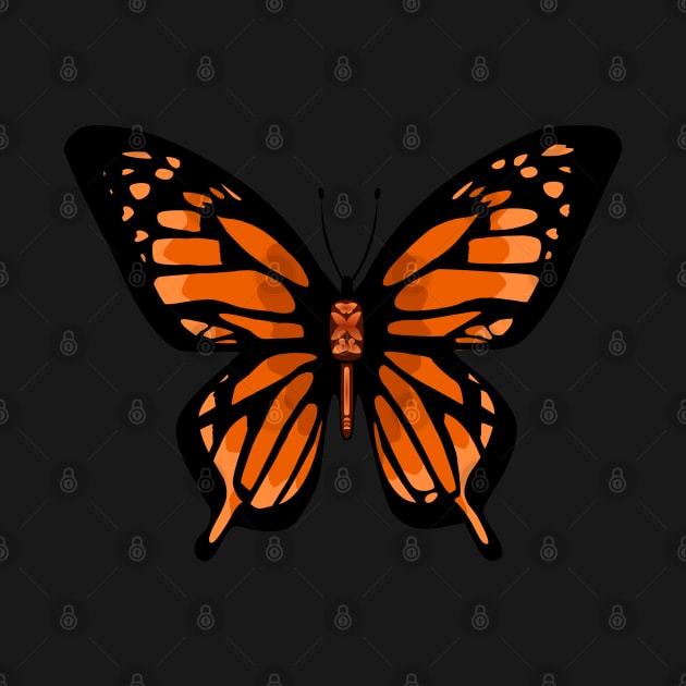 Orange Butterfly | Monarch by DepicSpirit