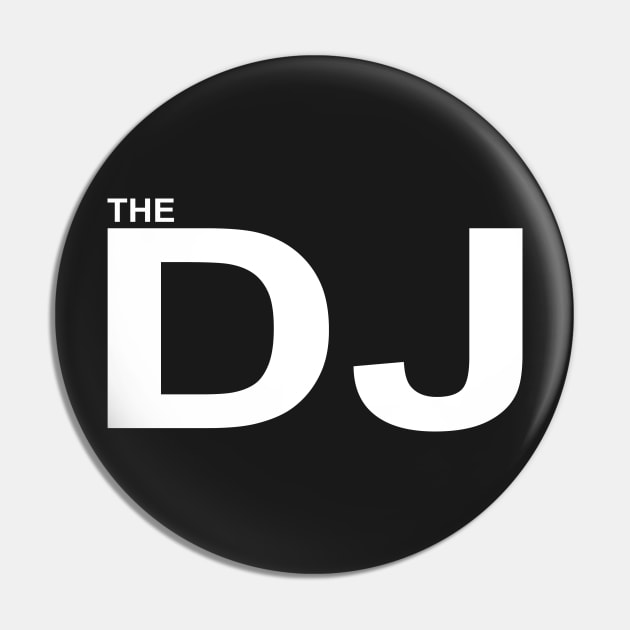 THE DJ Pin by Illustratorator