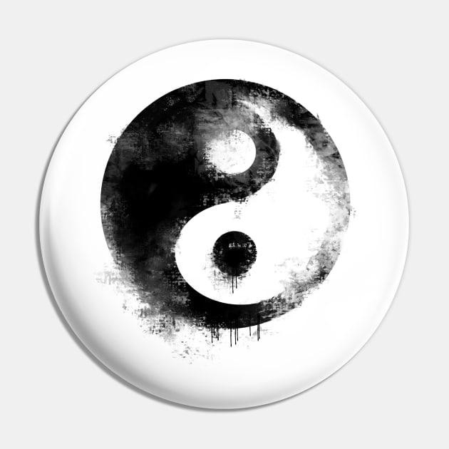 Yin Yang Pin by ILYOart