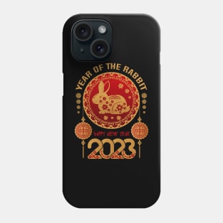 Chinese Zodiac Year of the Rabbit Chinese New Year 2023 Phone Case