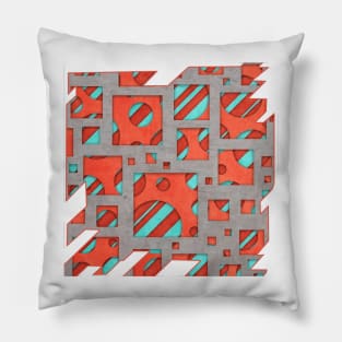 Polygon Composition Pillow