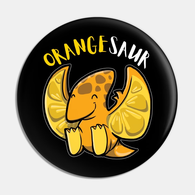 Orangesaur Pin by DinoMart