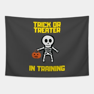 Trick or Treater in Training Halloween Apparel Tapestry