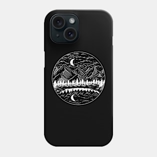 Cool Camping Landscape Phone Case