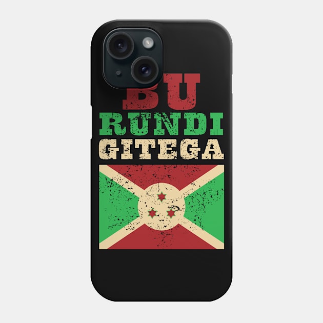 Flag of Burundi Phone Case by KewaleeTee