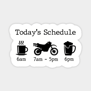 Today's Schedule Magnet