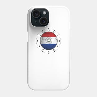 paraguay clock Phone Case