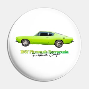 1967 Plymouth Barracuda Fastback Coupe Pin