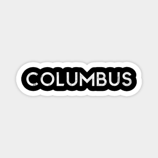 Columbus Magnet