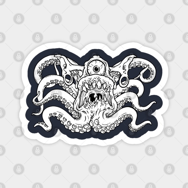Hideous Mollusk Magnet by TommyVision