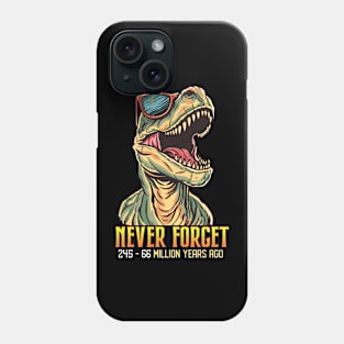 Funny T-Rex Dinosaur Gifts Men Women Kids Funny Dinosaur Phone Case