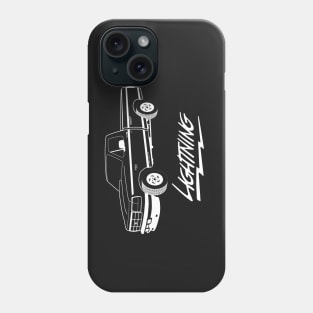 1992-1996 F150 Lightning White Print Phone Case