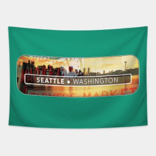 Seattle Washington Tapestry